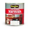 RUSTINS Varnish Stained Int Poly Satin Pine 250ml (EACH)