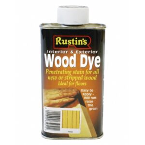 RUSTINS Wood Dye Pine Int/Ext (Turps) 250ml (EACH)