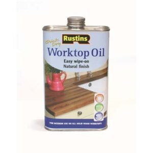 Quick Dry Worktop Oil Natural Mattsatin 500ml (EACH)