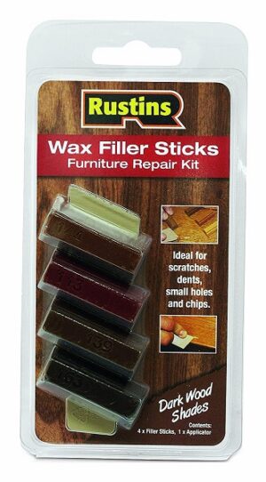 BRIWAX Wax Filler Repair Stick Kit Dark Pack4 (PK 4)