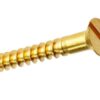 WoodScrew Countersunk 12 x 2 Brass (EACH)
