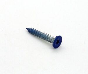 Colour Screw 10x1.1/4 Blue (EACH)