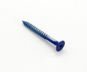 Colour Screw 10x2 Blue (EACH)