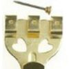 Picture Hooks No4 Pack 2 Electro Brass (PK 2)