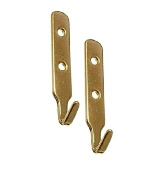J Hooks Pack 2 Electro Brass (PK 2)