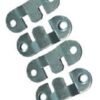 Flush Mounting Plates Mini 2 Pairs Zinc Plated (PK 2)
