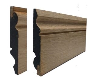 Skirting Oak Torus/Ogee 120x21 (Per M) (METRE)