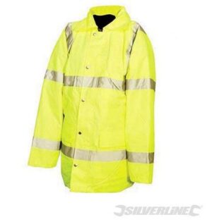 SILVERLINE Hi-vis Jacket Cl3 Xl 108-116cm (EACH)