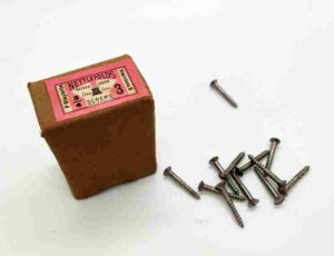 NETTLEFOLDS WoodScrew Raised 3x3/4 Stainless (EACH)