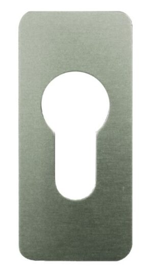 SOUBER EE2/SA Escutcheon Euro S/adhesive 30x65 SAA (PAIR)