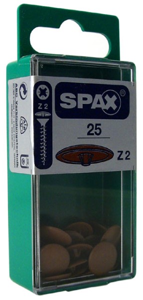 Pozi Caps (pk25) Brown (PACK)