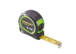 STANLEY Hi-Viz Tylon Tape 5m (16ft) (EACH)
