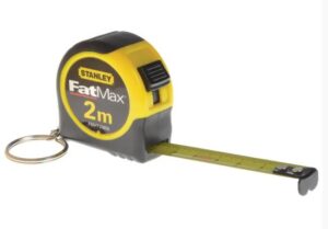 STANLEY 1-33-856 Key Ring Tape Measure 2m (EACH)
