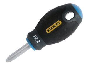 STANLEY 0-65-409 Screwdriver Stubby Fatmax Pozi Pz2x30 (EACH)