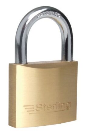 STERLING BPL402 Padlocks (2) Steel Shackle 38mm KA (PK 2)