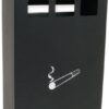 Cigarette Bin Small Black (EACH)