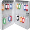 Key Cabinet 24 Hooks 180x250x60 Grey (EACH)