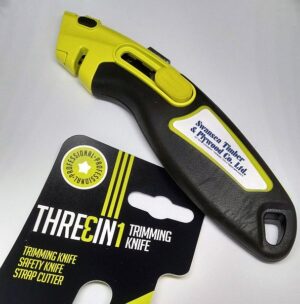 Knife Retractable 3 In 1 Swansea Timber (EACH)