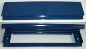 Letter Plate 76x305mm Dark Blue (EACH)
