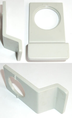 Cylinder Pull Round 80x41mm Grey (EACH)