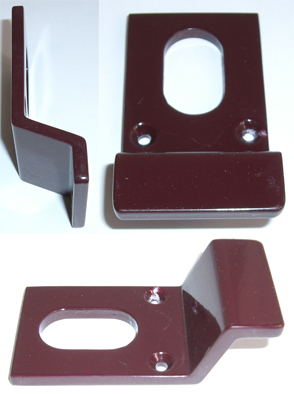 Cylinder Pull Oval 80x41mm Hewi Burgundy (EACH)