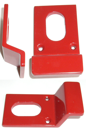 Cylinder Pull Oval 80x41mm Hewi Ruby Red (EACH)