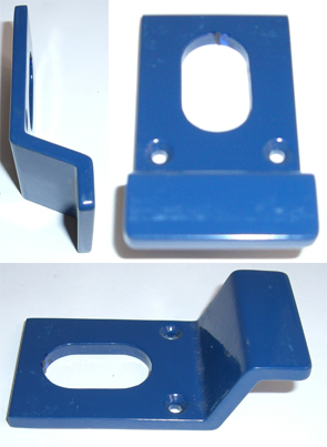 Cylinder Pull Oval 80x41mm Hewi Steel Blue (EACH)