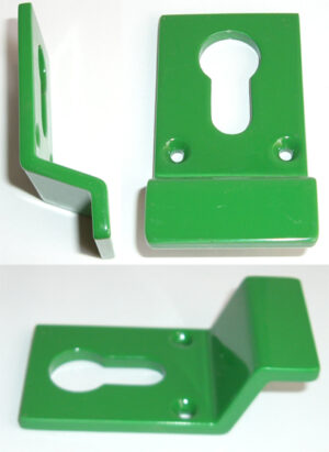 Cylinder Pull Euro 80x41mm Light Green (EACH)