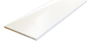 White Melamine Shelving Boards 2440 x 762 x 15mm (EACH)
