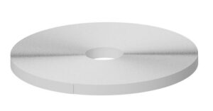 Edging Plas 18mm White (Per Metre) (METRE)