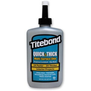 TITEBOND 600201 Quick&thick Multi-surface Glue 237ml (EACH)