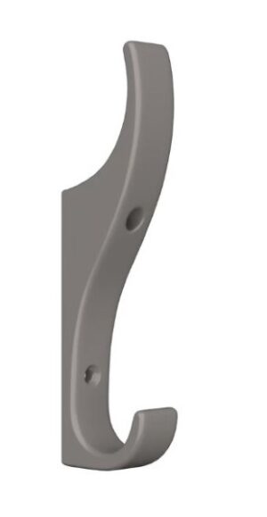 Gower Hat & Coat Hook Mid Grey 120mm (EACH)