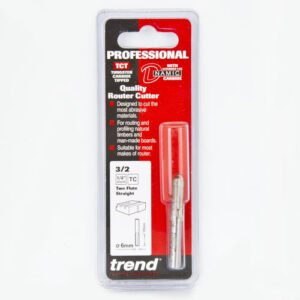 TREND 3/2X1/4TC Two Flute 6mm Dia x 16mm Cut (EACH)