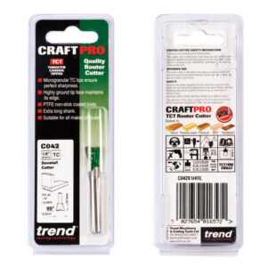 TREND C042X1/4TC Dovetail A=99deg X 9.5mm Dia (EACH)