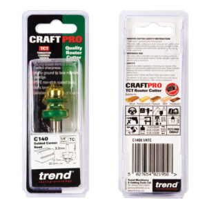 TREND C140X1/4TC Corner Bead  3.2mm Rad (EACH)