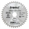 TREND CSB/19040 Craft Saw Blade 190mm x 40t x 30mm (EACH)