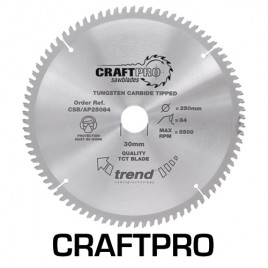 TREND CSB/AP21664 Craft Blade TCp Alu 216mm x 64t x 30mm (EACH)