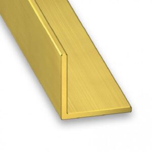 Aluminium Angle 19mm Gold 2440mm (EACH)