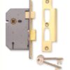 UNION J2277-PL-2.50 3L Mortice Sashlock 2.1/2 Pl (EACH)