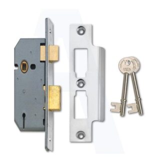UNION J2277-SC-2.00 3L Mortice Sashlock 2 SC (EACH)