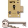 UNION J4146-PL-2.50 Cupboard Lock Straight 4 Lever 2.1/2 (EACH)