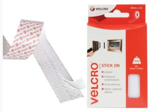Velcro Stick On Tape 20mm x 1m (PACK)