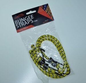 WARRIOR BDX1895C Bungee Straps 450mm Yellow (PK 2)