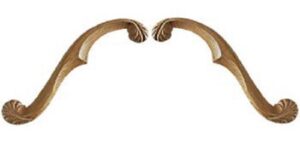 WILD GOOSE PN 310 Headrail Moulding 520 x 18mm Pine (PAIR)