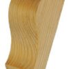 WILD GOOSE PN 381 Corbel Plain Shape 140mm Pine (PAIR)