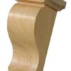WILD GOOSE PN 382 Corbel Plain Shape With Shelf Pine (PAIR)