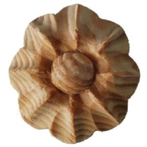 WILD GOOSE PN 429 Small Chatsworth Rose 38mm Pine (EACH)
