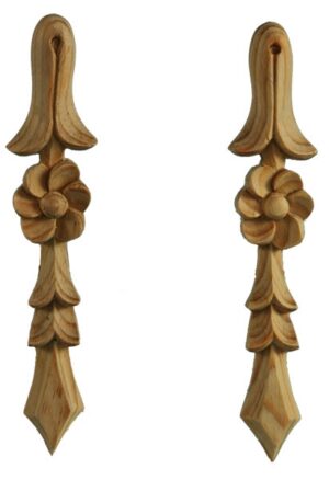 WILD GOOSE PN 608 Small Drop With Florette 170x40x13mm (PAIR)