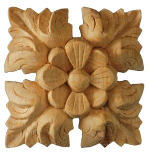 WILD GOOSE PN 931 Square Classical Patera 90x25mm (EACH)