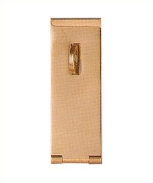 Hasp & Staple 75mm PB (EACH)